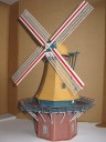 Maquette moulin  galerie hollandais - 30 cm