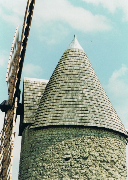 Moulin de la Paille  Bessac vu de ct