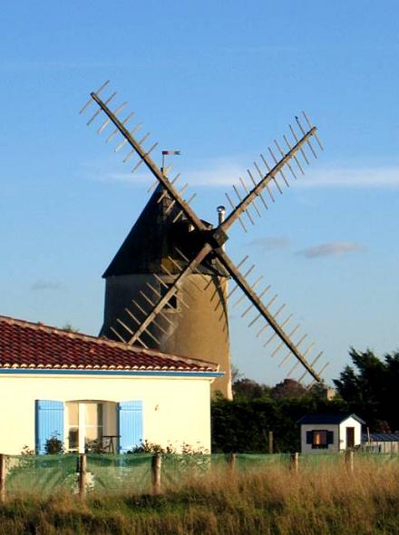 Moulin voisin ou moulin de l'hpital - Bouin
