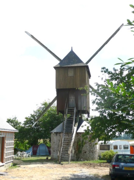 Moulin de Patouillet - Charc St Ellier sur Aubance, vue arrire