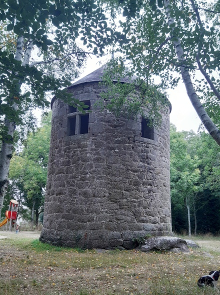 Moulin du Rouz  Concarneau vue de derrire