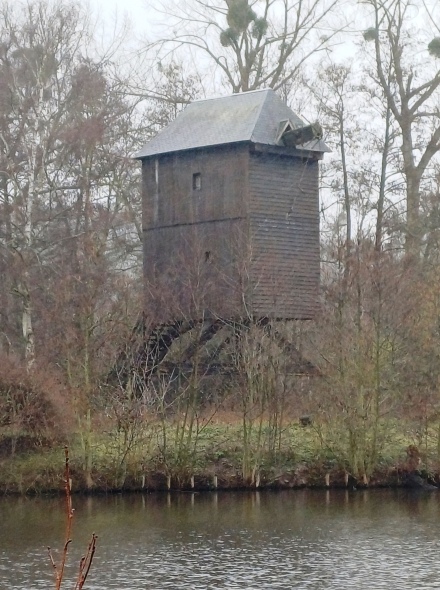 Le moulin d'Etampes sans ses ailes en fvrier 2024