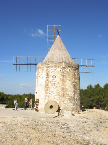 Le moulin de Daudet le 27 octobre 2017