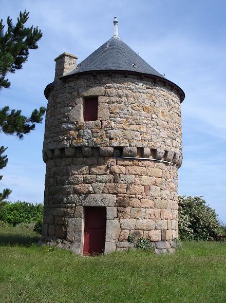 Moulin de Krec'h Ar Pot ou moulin du Nord - Ile de Brhat