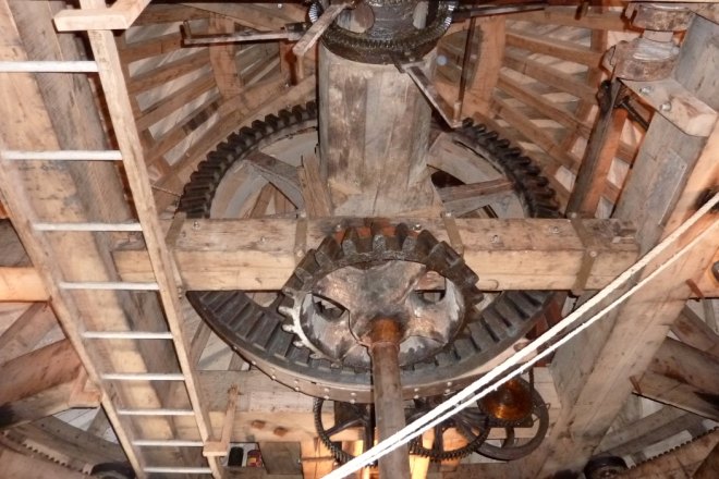 Mcanisme du moulin de Kerbrou