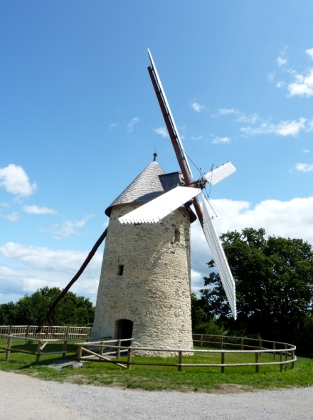 Le moulin de la Garenne avec ses amnagements