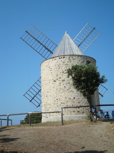 Le moulin vu de derrière