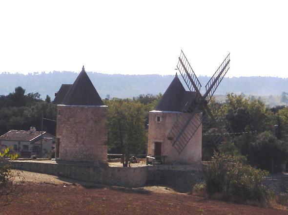 Les 2 moulins de la Gaieté - Régusse, autre face