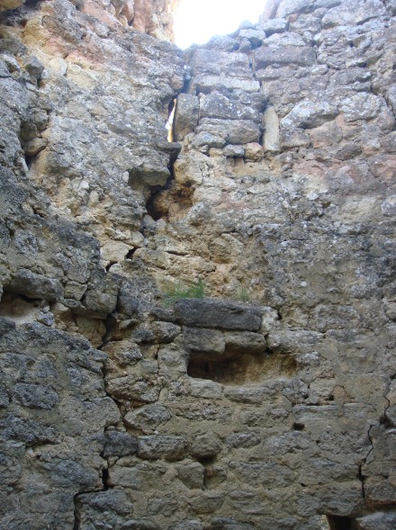 Intérieur d'un moulin du Defens - Rognes