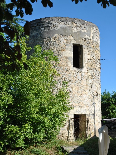 Ancien moulin tour rue Rmi Latouche - St Savin