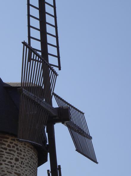 Ailes du moulin de St Vaast la Hougue