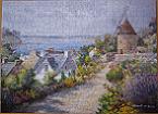 Puzzle moulin breton -  peinture de Vincent de Roses