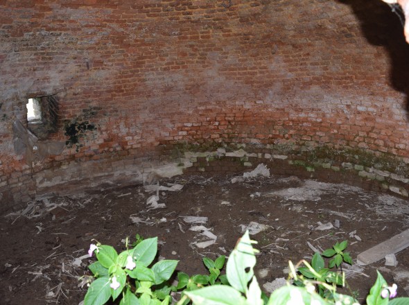 Intrieur de l'Ancien moulin de Houllefort