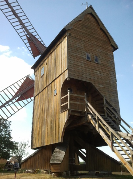 Moulin de Bois de Feugres, de derrire