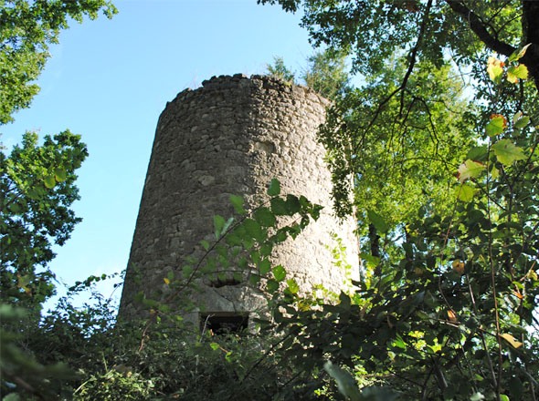 L'ancien moulin du Petit Robert à Escassefort en 2018