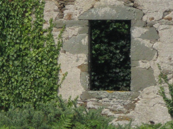 Détail du moulin, fenêtre