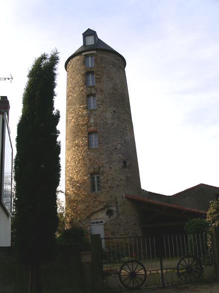 2e moulin situ  La Vignette prs du cimetire