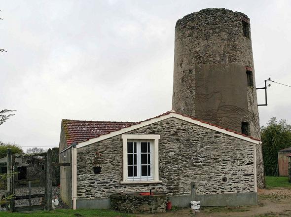 Ancien moulin rue du meunier  Pornic