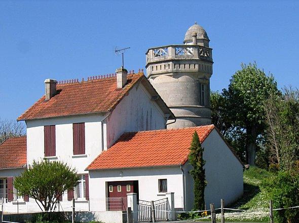 Le 2e moulin de Poupot, transformé en tourelle